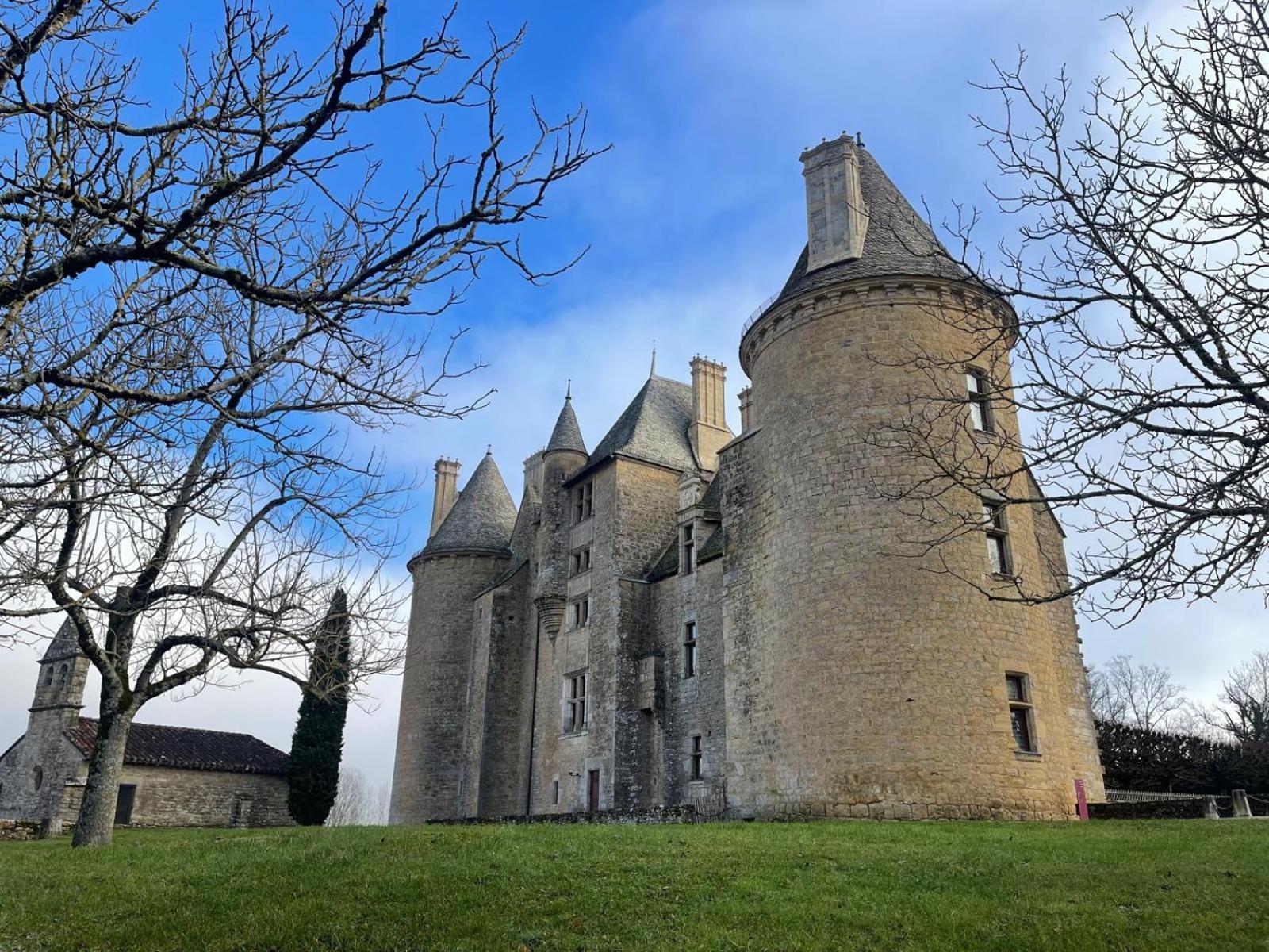 Manoir De Rieuzal Bed & Breakfast Loubressac Bagian luar foto